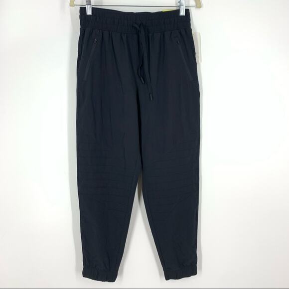 All In Motion Mid Rise Pants Black Women’s Size XS Athleisure Yoga Exercise - Picture 2 of 9
